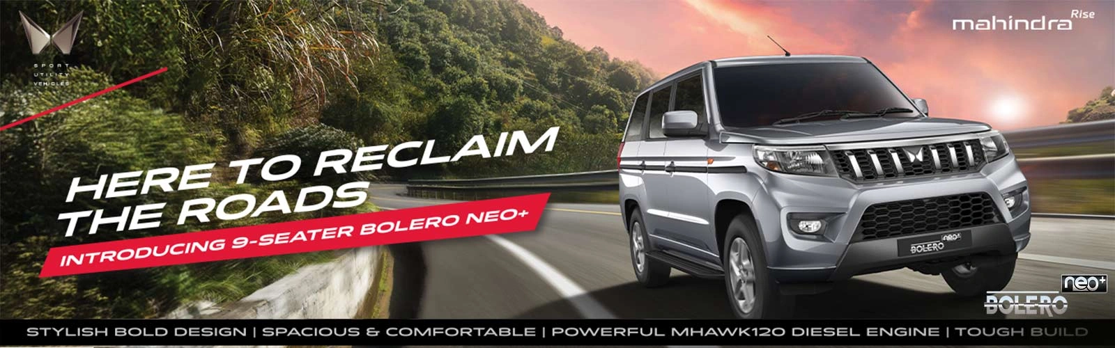 Mahindra promotional banner 3